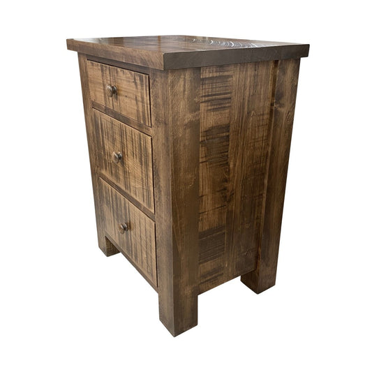 Dakota 3 Drawer Nightstand