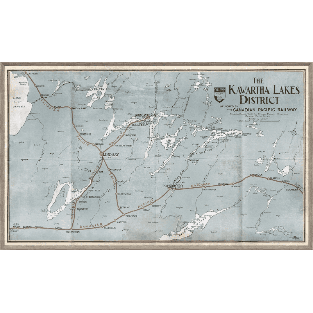 Map- Kawartha Lakes Large