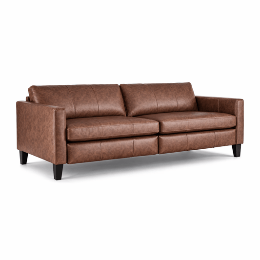 Traftly Leather Power Reclining Sofa