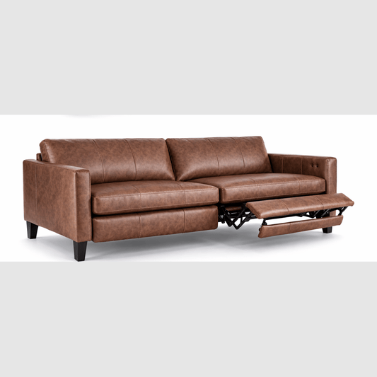 Traftly Leather Power Reclining Sofa