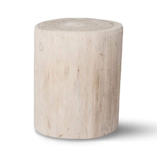 Nova 18" Round Stump - White