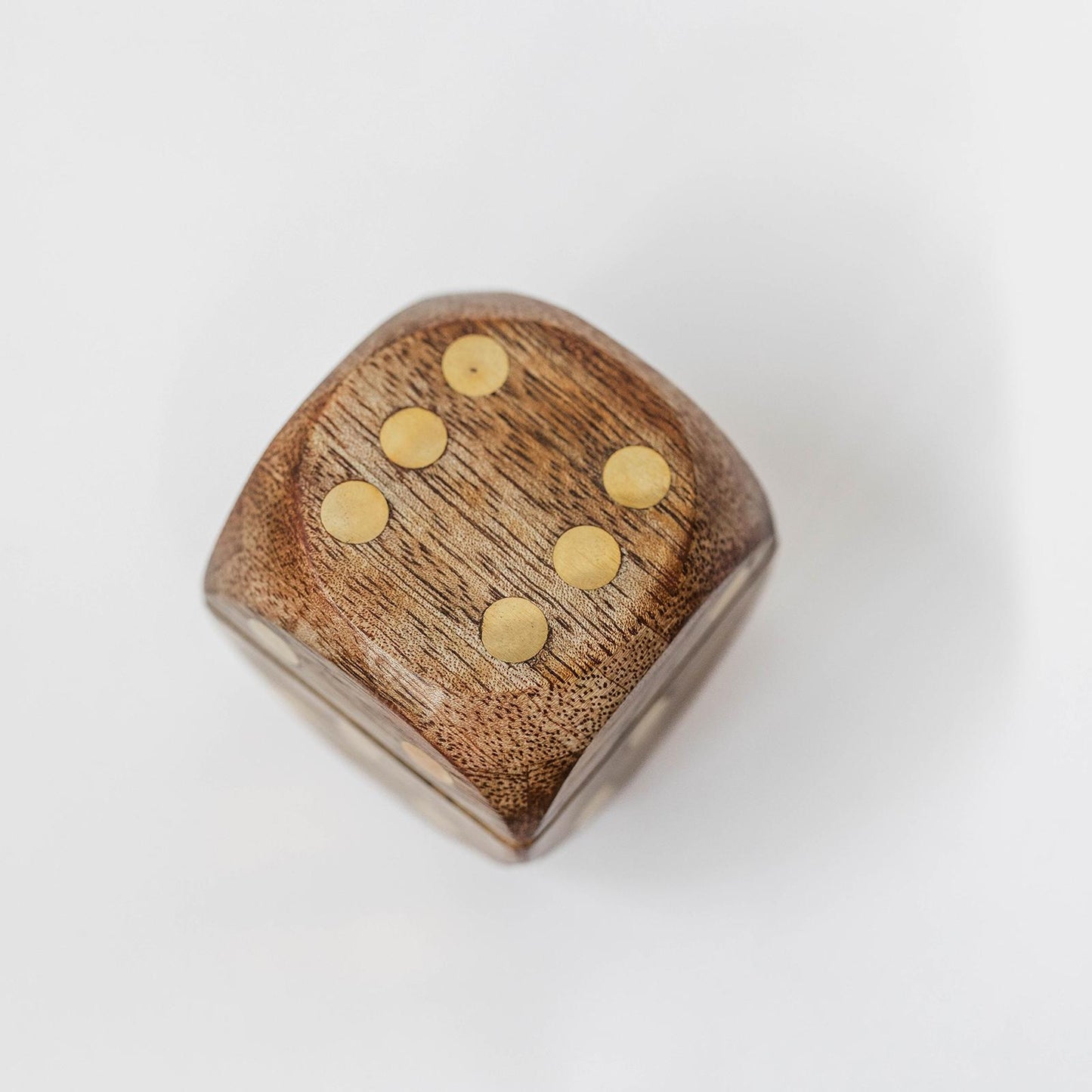 Wooden Dice With Holder