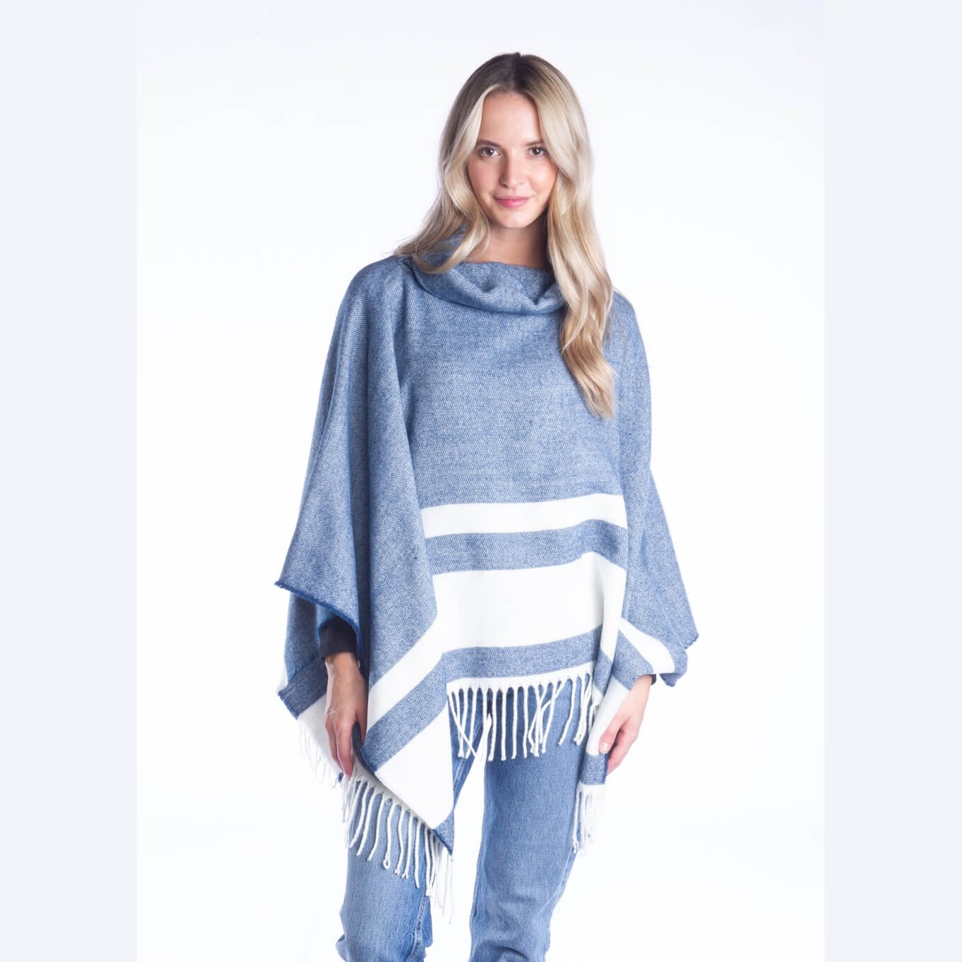 Cowl Neck Poncho