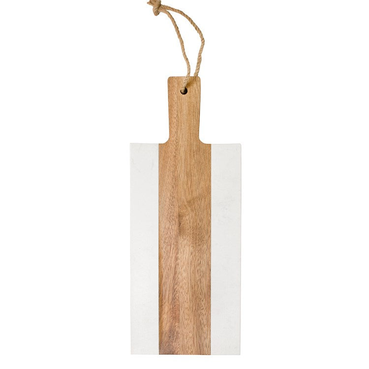 Cassie Marble Acacia Serving Board