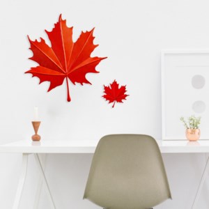 Metal Maple Leaf Small