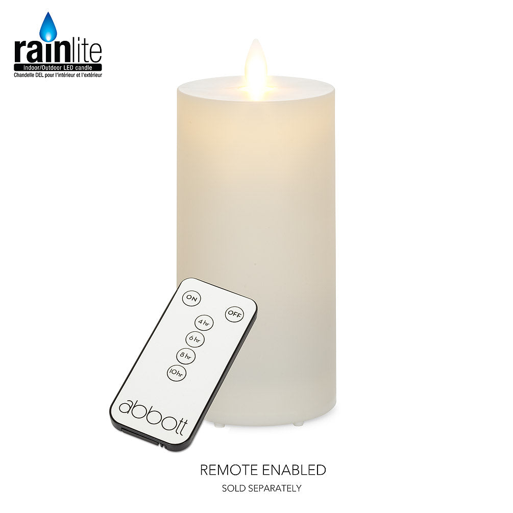 Outdoor Flameless Candle - Med.