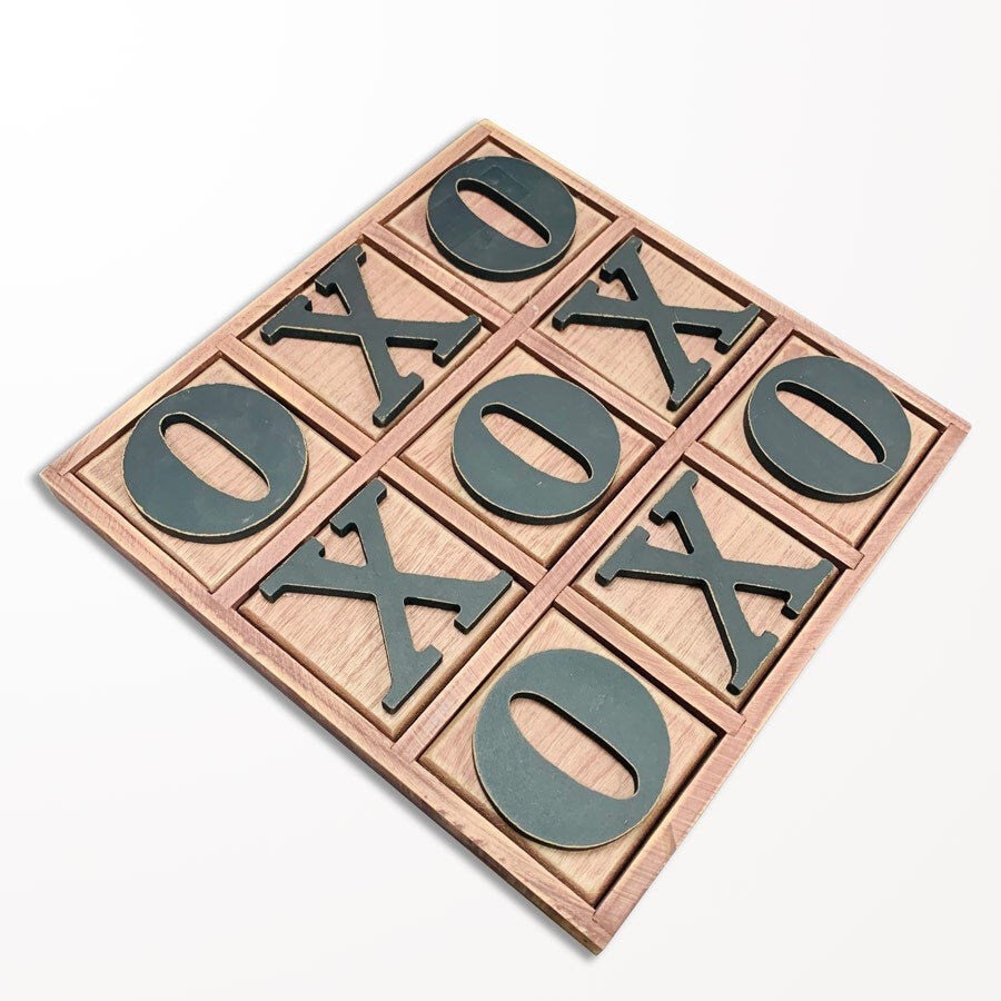 Tic Tac Toe Natural/Black