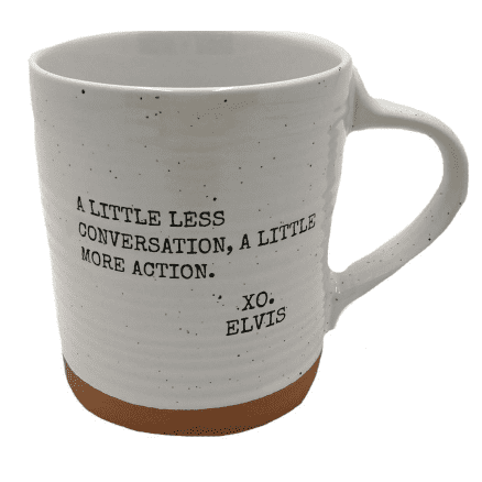 Quote Mug XO Elvis