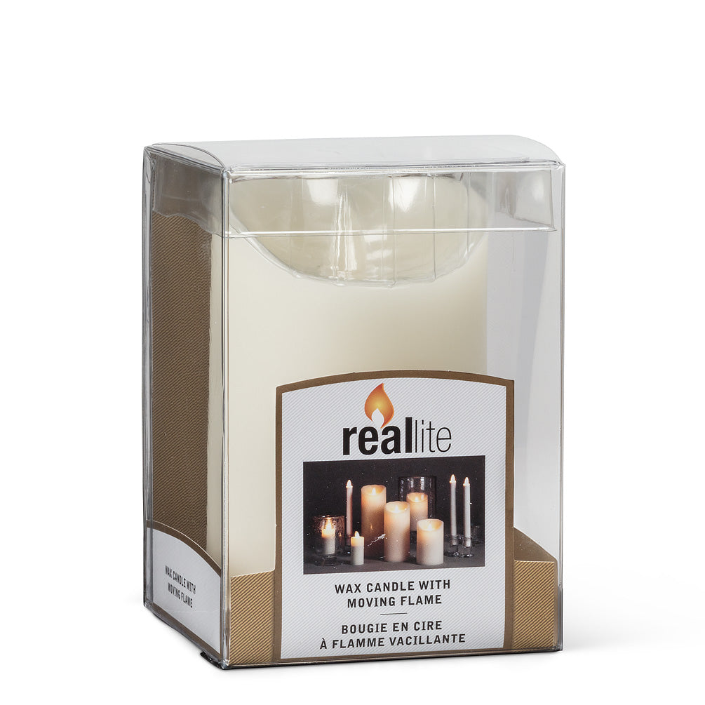 Ivory Flameless Candle - Sm.