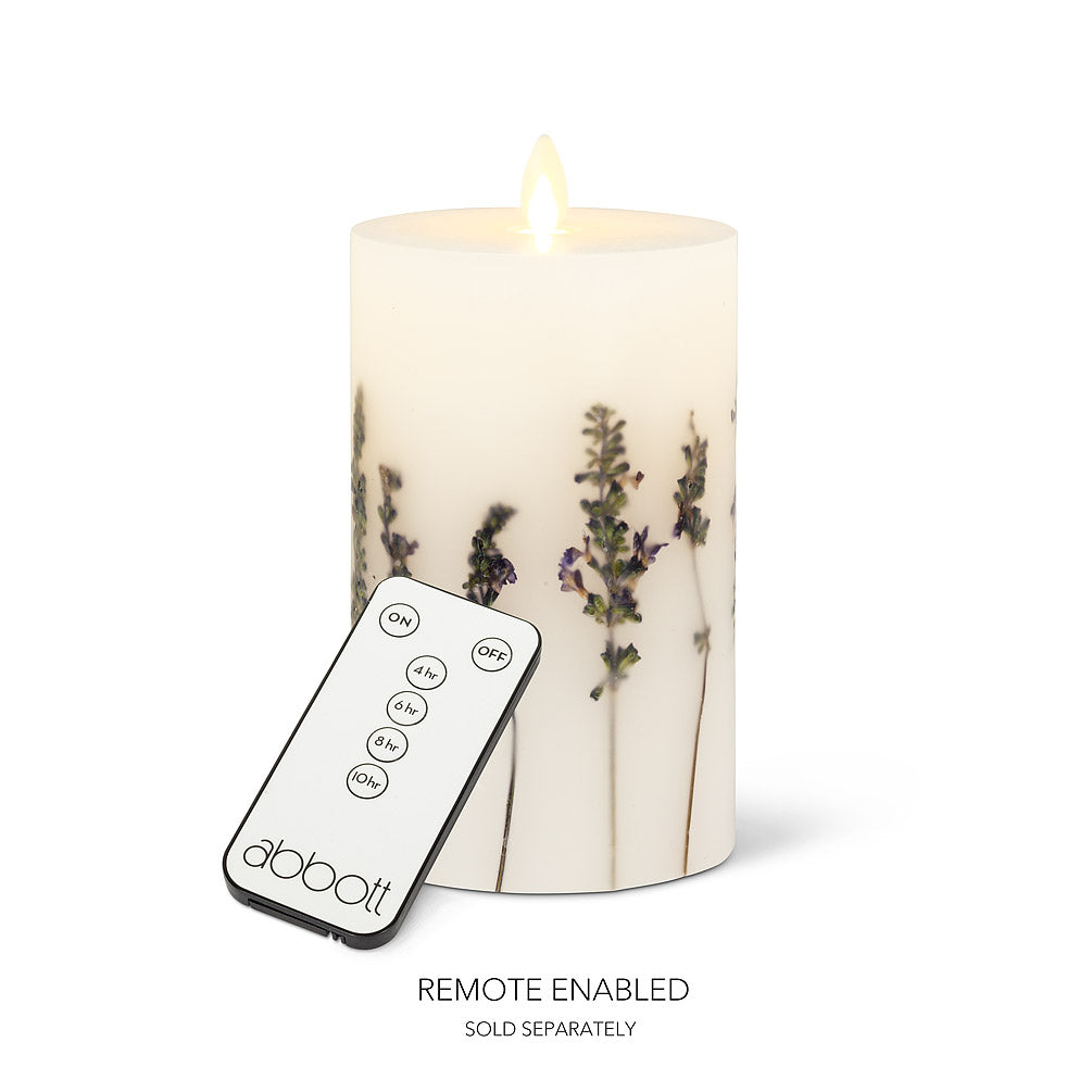 Lavender Flameless Candle - Med.