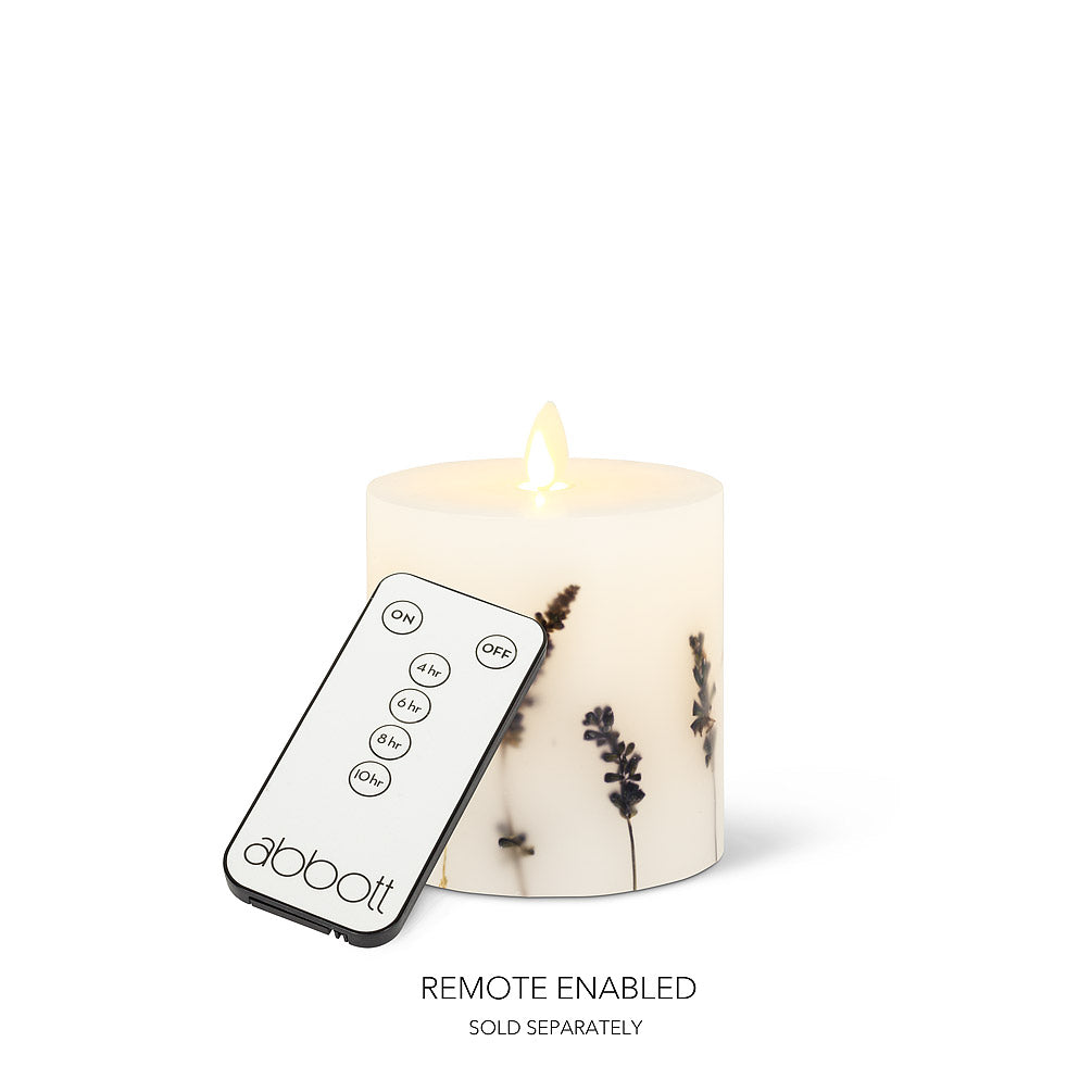 Lavender Flameless Candle - Sm.