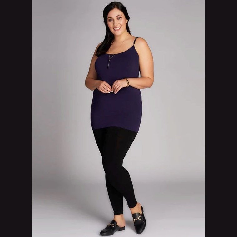 CEBPLY1006 Curvy High Waisted Legging