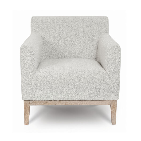 Aaron Chair Grey Boucle