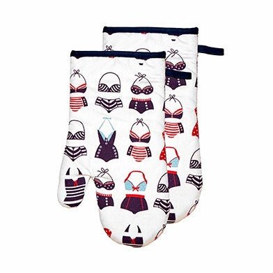 Bikini Oven Mitts Set Of 2