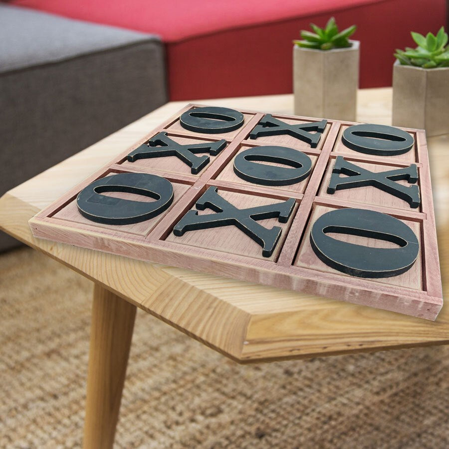 Tic Tac Toe Natural/Black