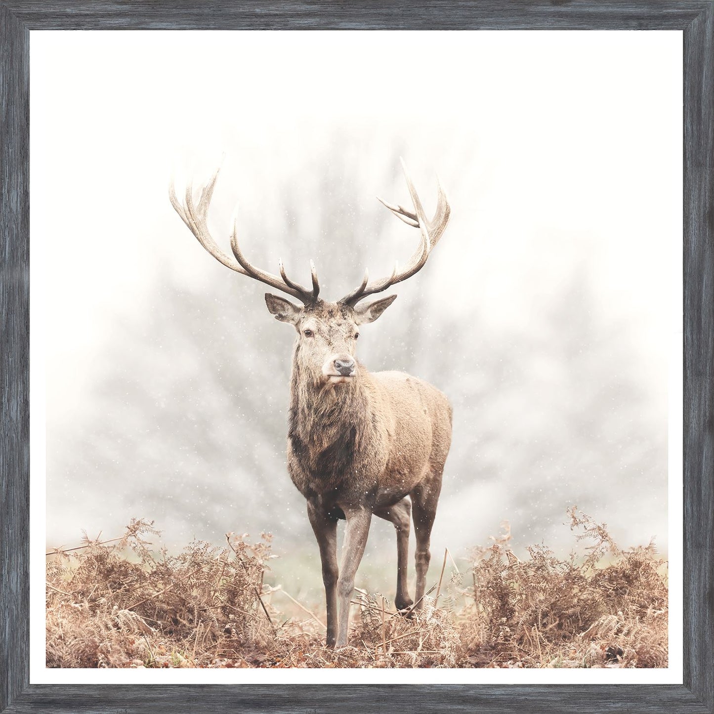 Red Deer Stag Mini- Grey