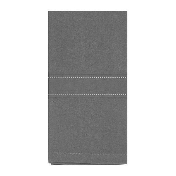 Solid Charcoal Napkins Set of 4