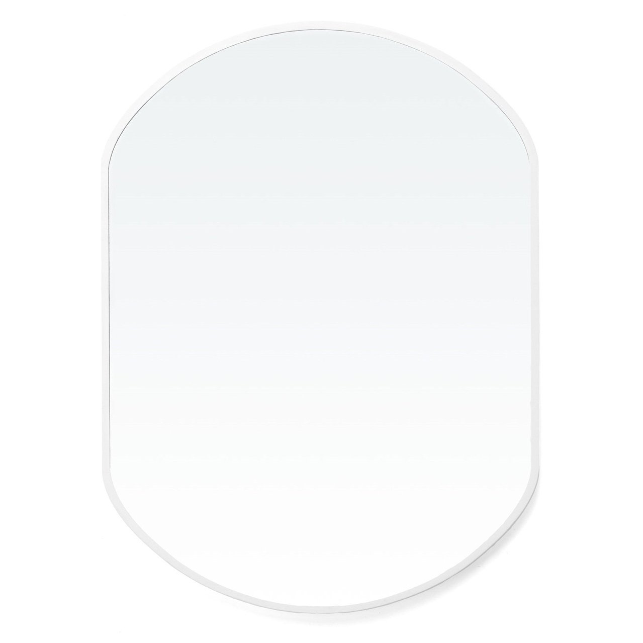 Brady White Mirror Small