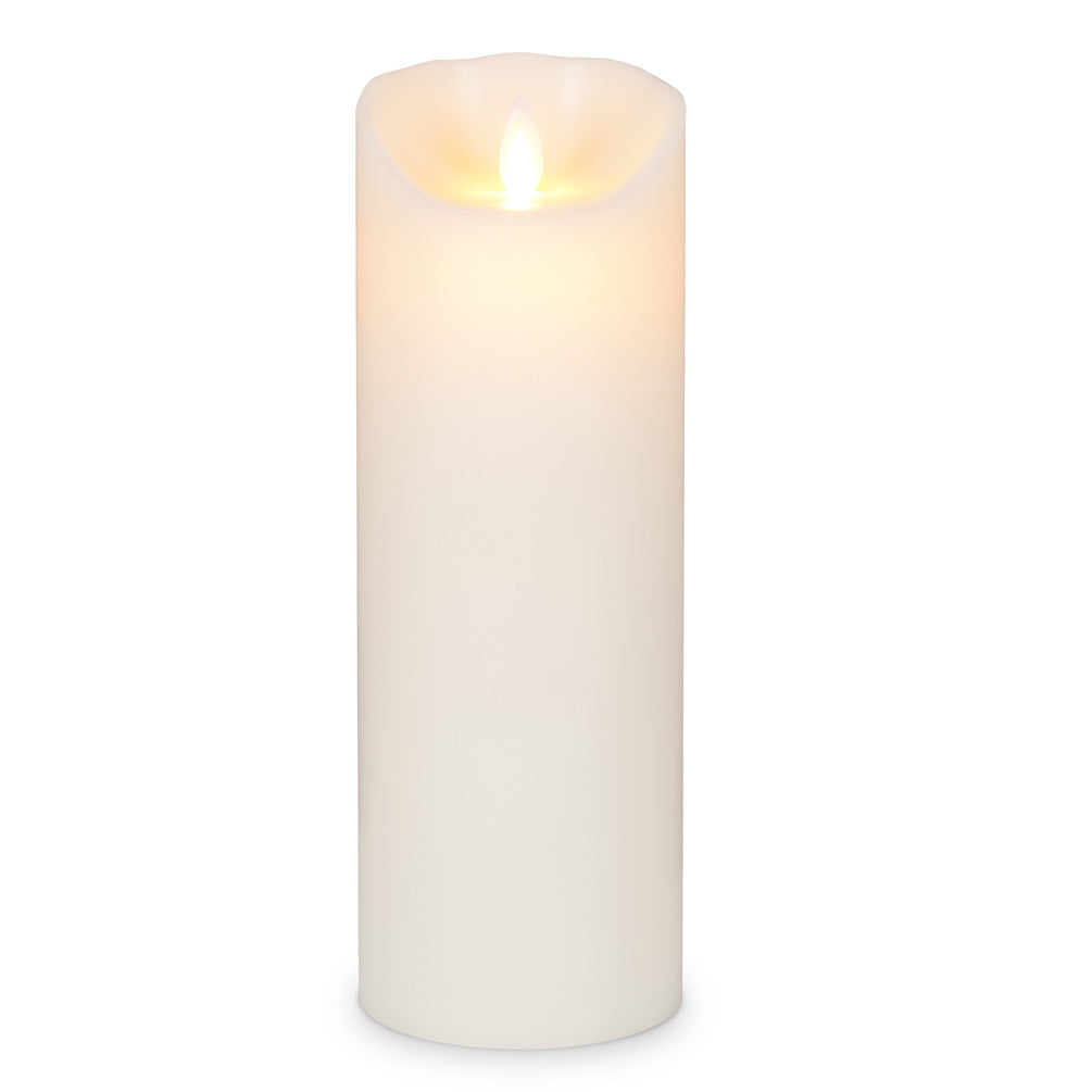 Ivory Flameless Candle - Lg.