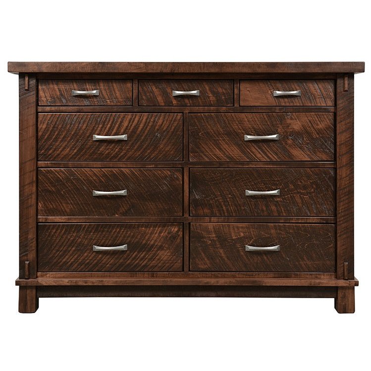 Timber 9 Drawer Dresser