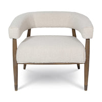 Everest Cream Boucle Chair