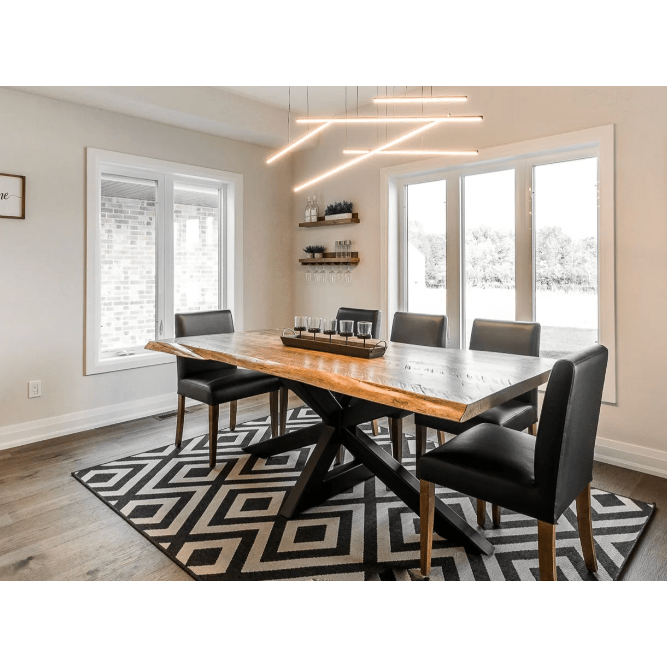 Hedgehog Live Edge Dining Table