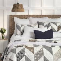Boathouse Chevron Quilt w/Shams