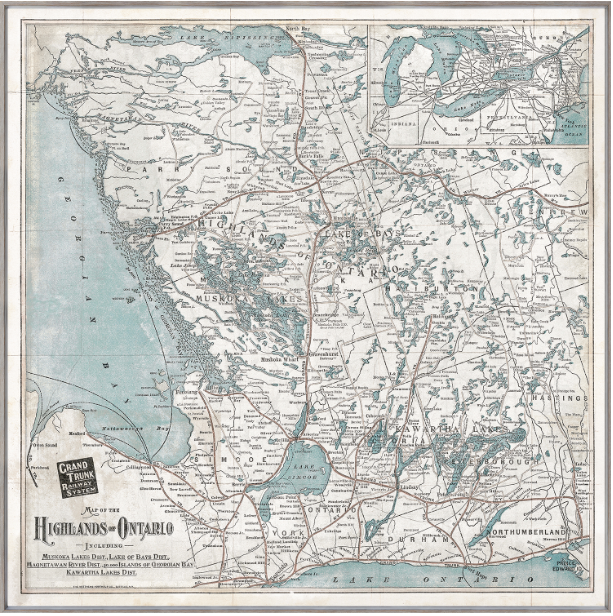 Highlands of Ontario - Map