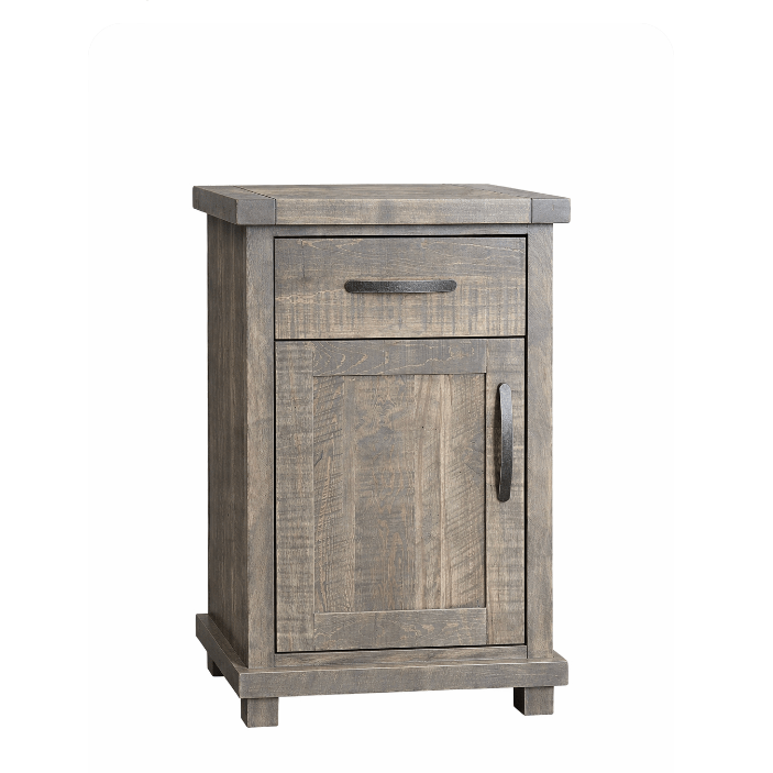 Georgian 1 Drawer and Door Nightstand