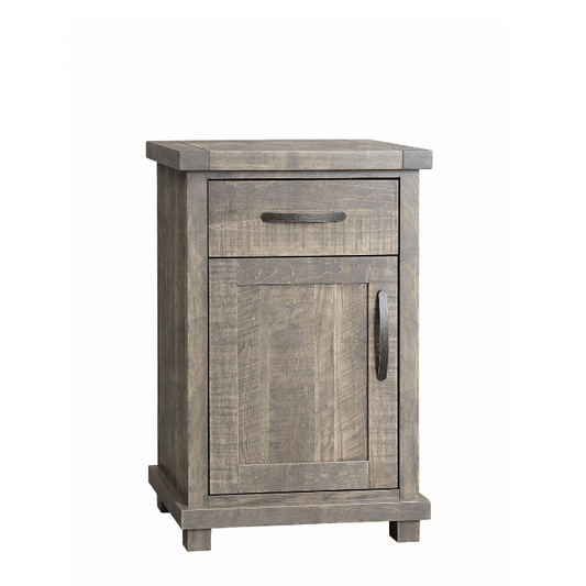 Georgian 1 Drawer and Door Nightstand