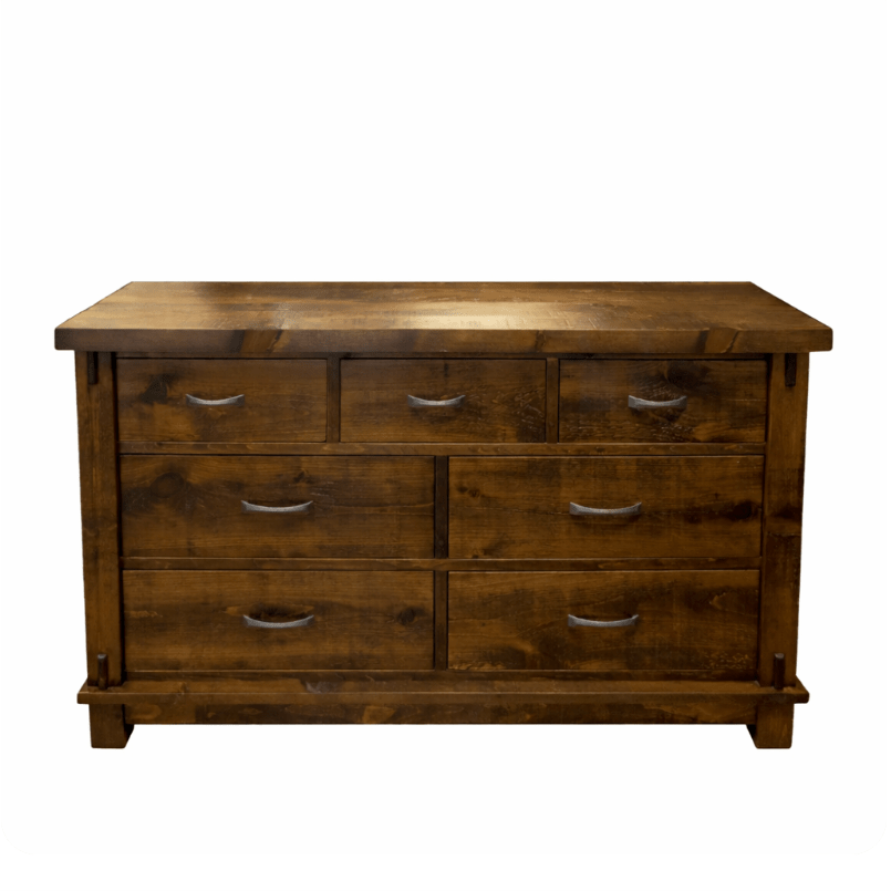 Timber 7 Drawer Dresser