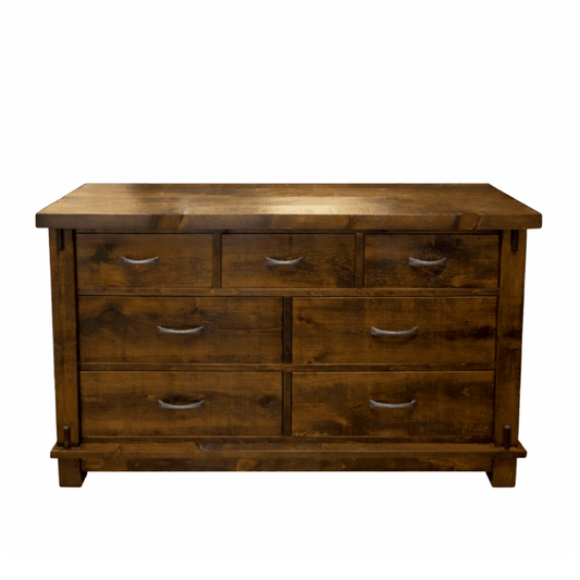Timber 7 Drawer Dresser