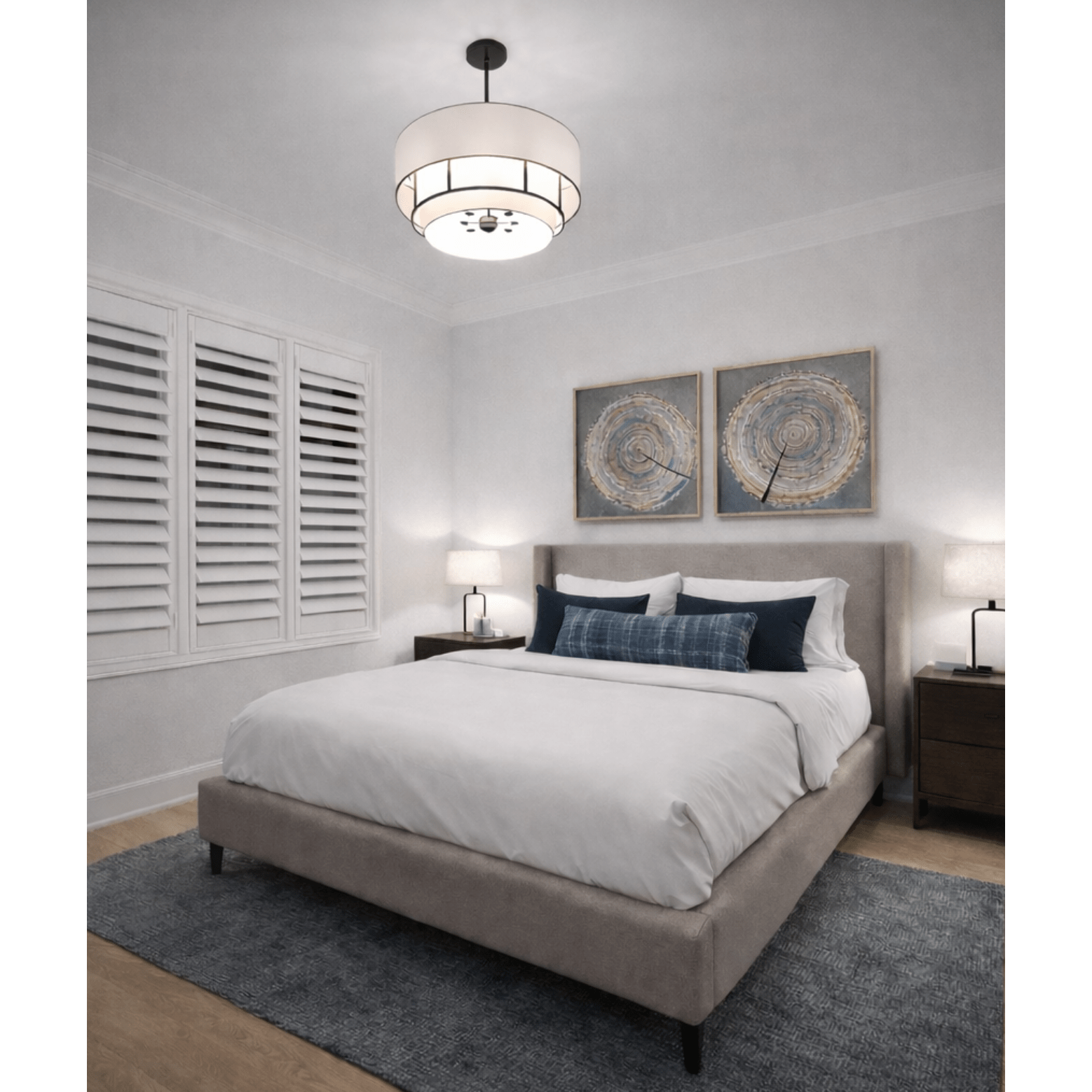 Milano Leather Bed