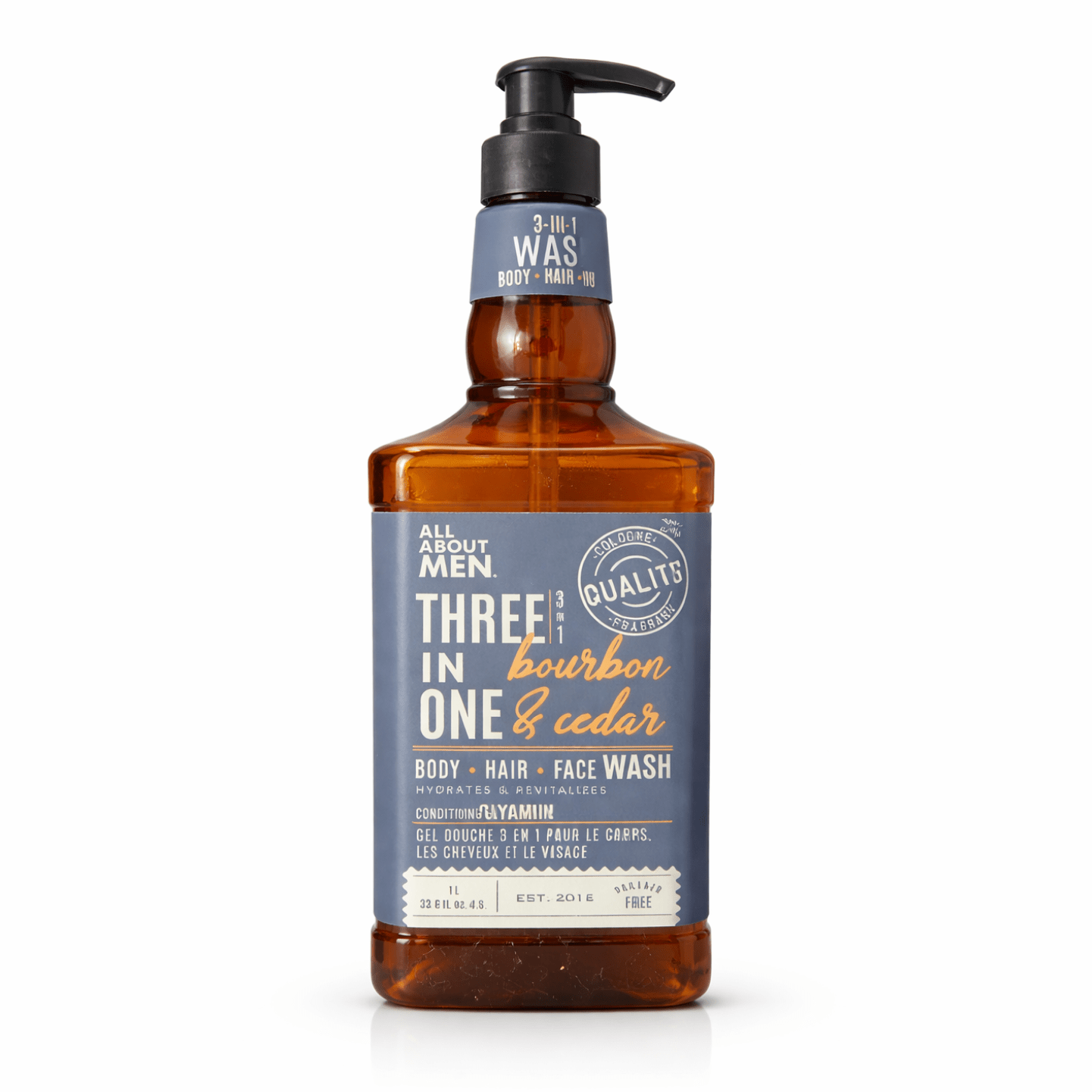 3in1 Wash Bourbon & Cedar