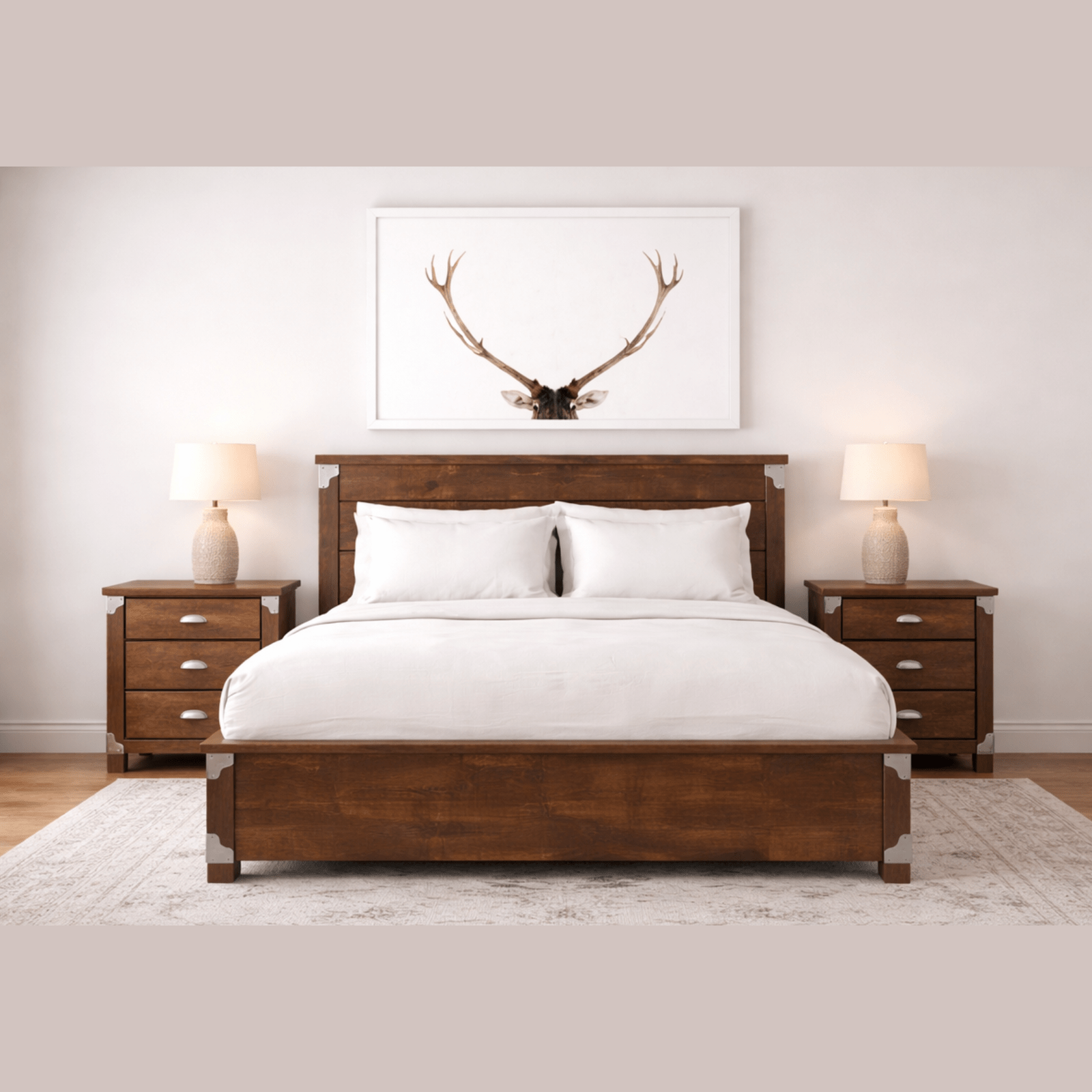 Dwight Bed With 2 Drawers Each Side