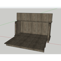 Timber Cube Bed