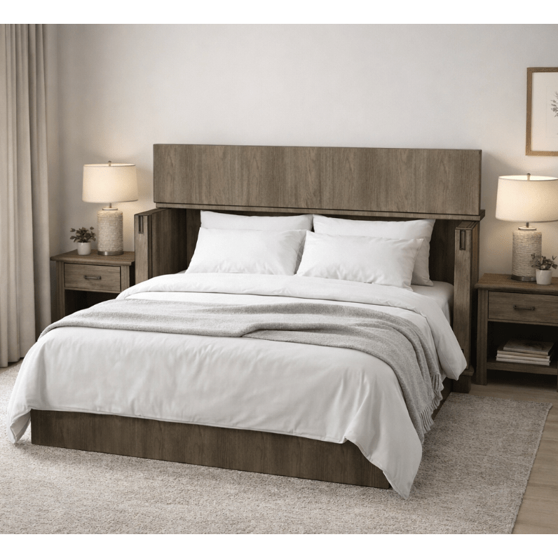 Timber Cube Bed