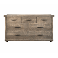 Georgian 7 Drawer Dresser