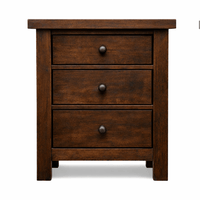 Dakota 3 Drawer Nightstand