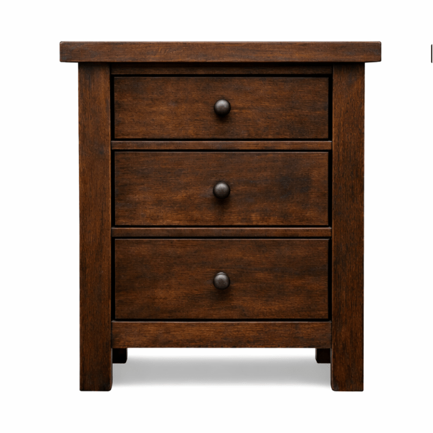 Dakota 3 Drawer Nightstand