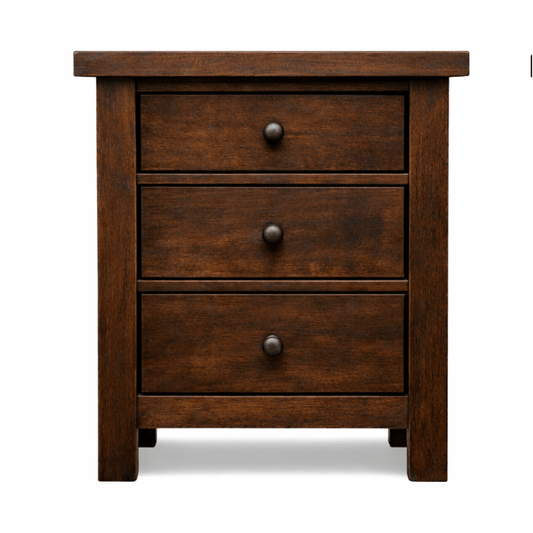 Dakota 3 Drawer Nightstand