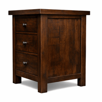 Dakota 3 Drawer Nightstand