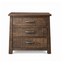 Mapleton 3 Drawer Nightstand