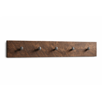 Coat Rack With Large Railway Spikes 48"