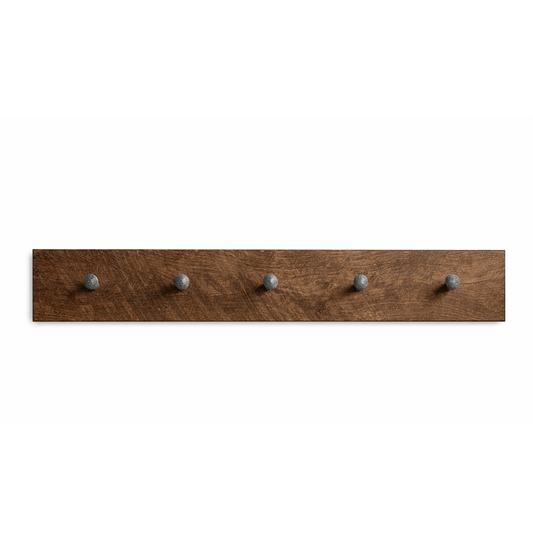 Coat Rack With Large Railway Spikes 48"