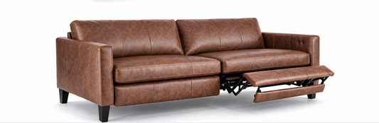 Traftly Leather Power Reclining Sofa