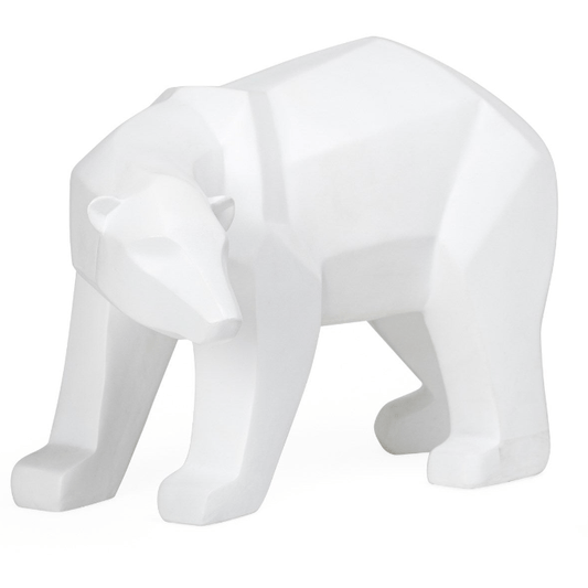 Carved Angle Polar Bear Large