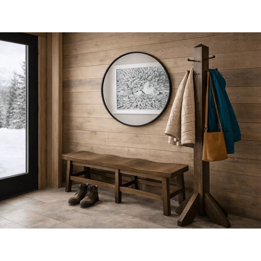 Saddle Bench 3-Seater