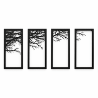 Aurora Metal Trees