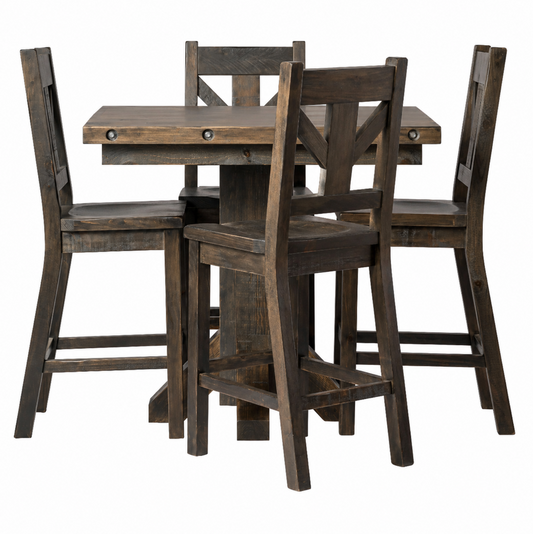 Barn Series  Square Pub Table